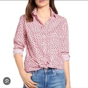 Grayson The Hero Button Down Poppy Print